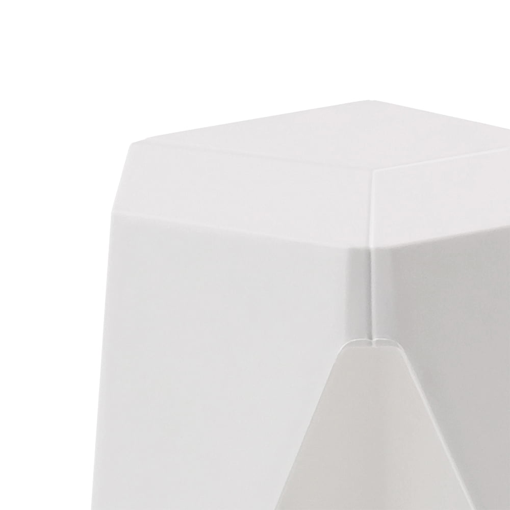 Ria 2 Set Stackable Bar Stools White - Image 4