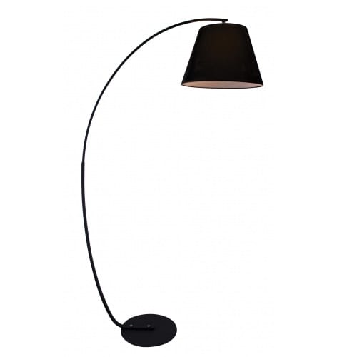 bowie black floor lamp