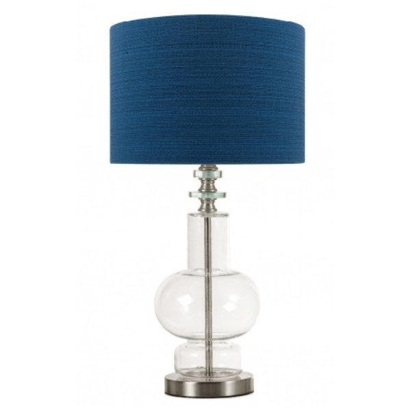 Release Fibre Blue Table Lamp