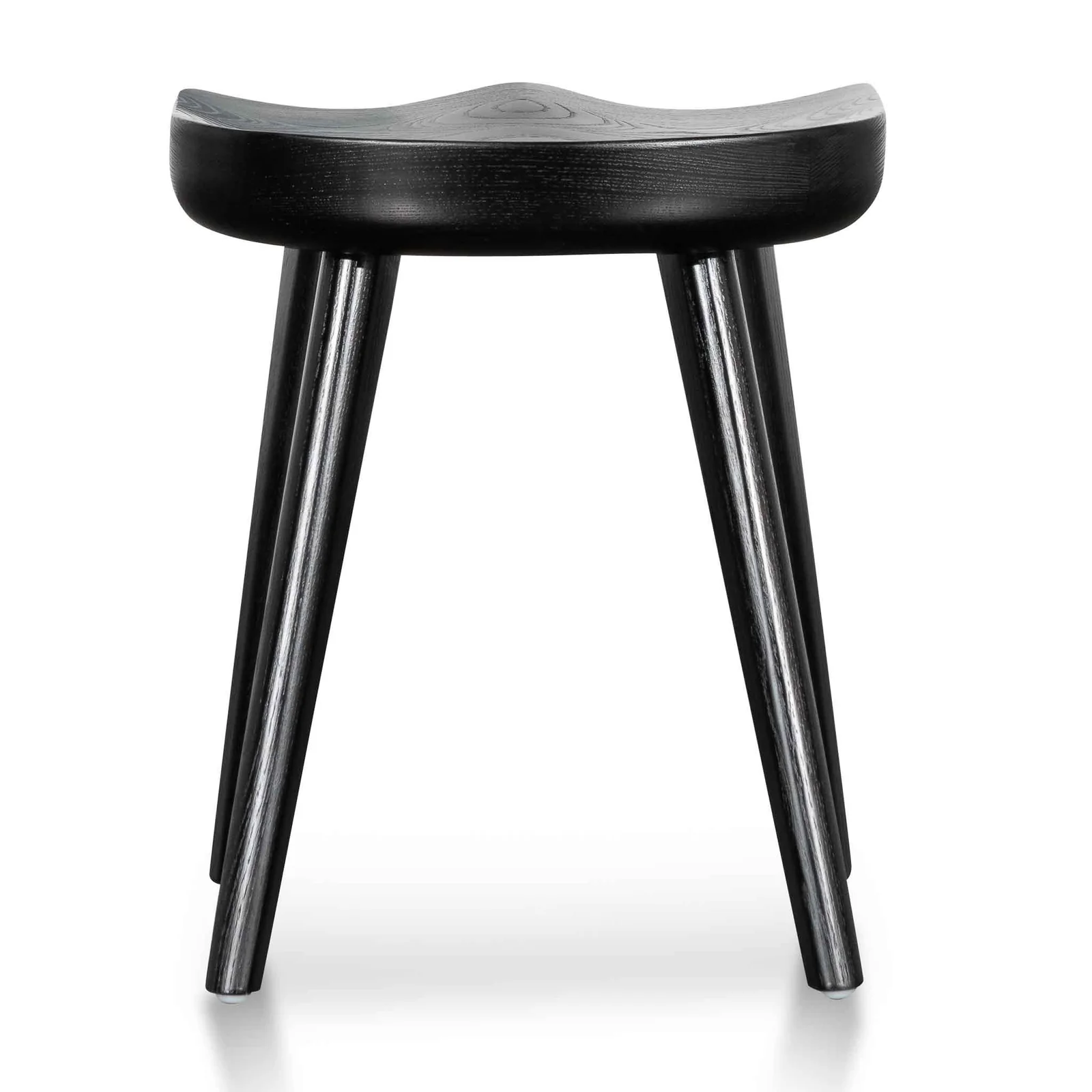 Emma low black bar stools