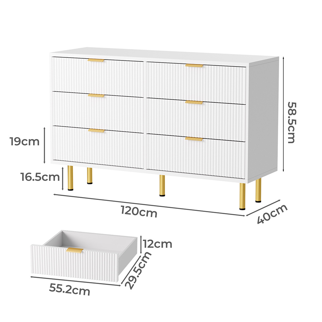 Chest of 6 Drawers - Image 3