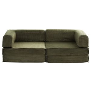 green sofa bed