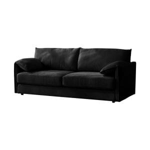 black sofa bed