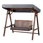 gerome outdoor swing bench