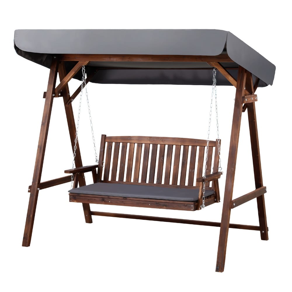 gerome outdoor swing bench