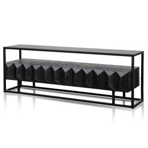 Solene 180cm Entertainment Unit Black