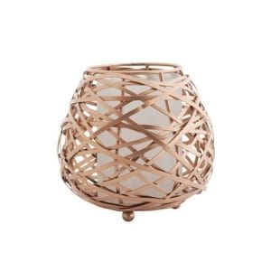 Koh Oval Candle Holder Copper Medium