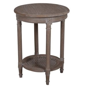Polo Round Table Oak Wash