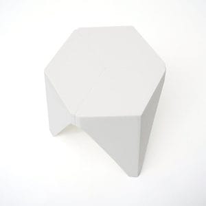 Ria 2 Set Stackable Bar Stools White