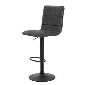 Zac Vintage Black Bar Stools