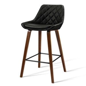 Xander Wooden Black Bar Stools 2