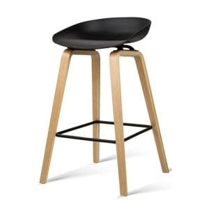 Loretta Bar Stool Black 2 Set