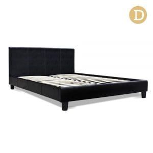 Jordan Double Bed Black