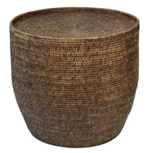Plantation Round Side Table Theo and Joe