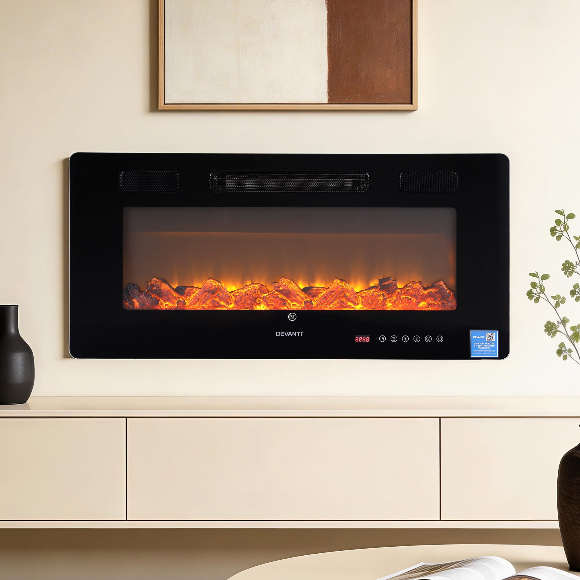 flame effect heater