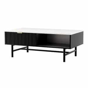 black coffee table