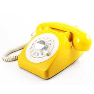 GPO 746 Telephone Yellow