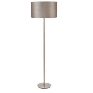 Flynn Bark Linen Floor Lamp