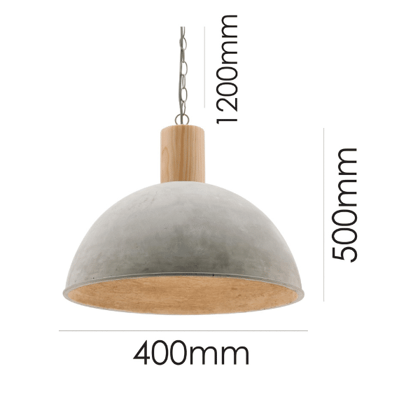 berlo cement pendant