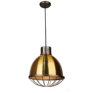 Nakia Antique Brass Pendant Light