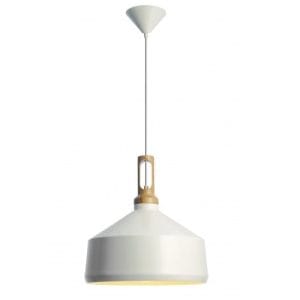 Nic White Pendant Light