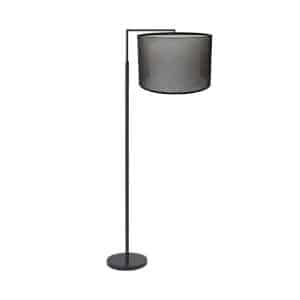 kardinia black civic floor lamp
