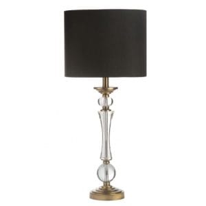 Faith Ab Black Table Lamp