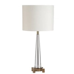Leon White Table Lamp