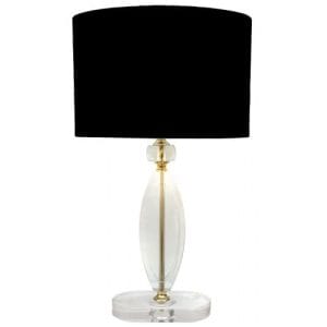 Sara Deluxe Black Table Lamp