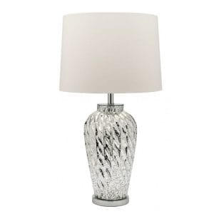 Spangle White Table Lamp