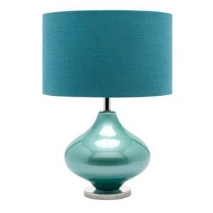 Topaz Blue Table Lamp