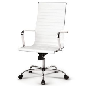 Laurant Office Chair Leather White