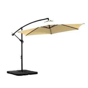 Outdoor Umbrella Cantilever with Base