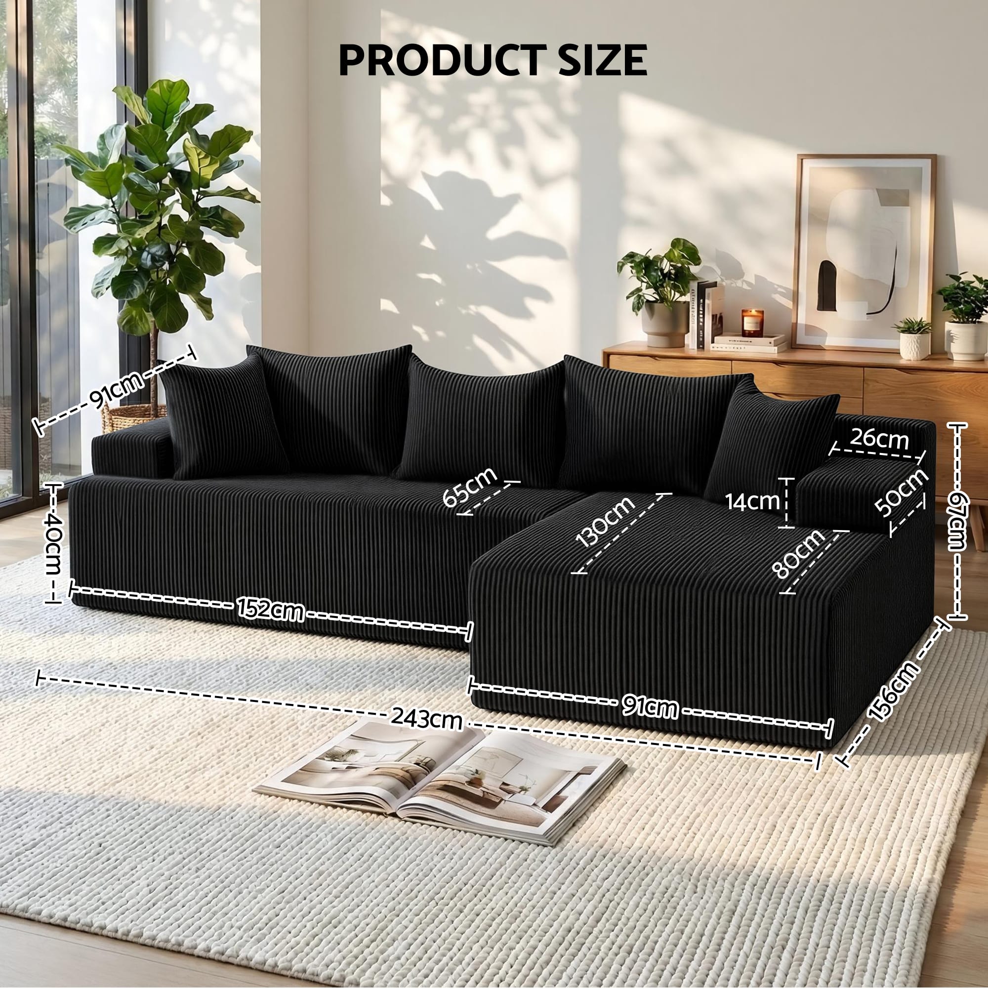 allegra sofa bed black