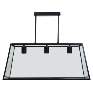 Smithson 3 Light Pendant Black