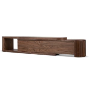 Oceane 340cm Entertainment Unit Walnut