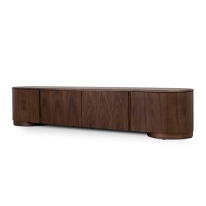 Rune Walnut 220cm Entertainment Unit