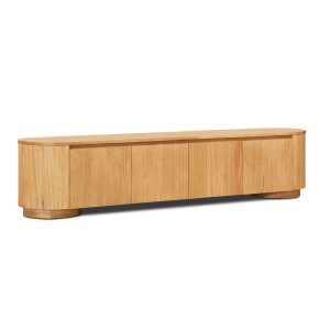 Adele 210cm Entertainment Unit Oak