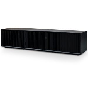 Xenia Black 200cm Entertainment Unit
