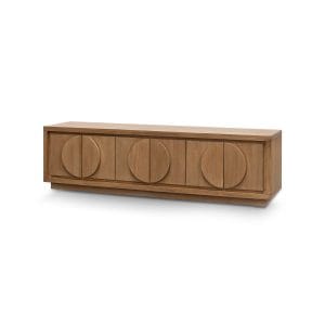 Daphne 200cm Entertainment Unit Natural Oak