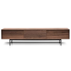Lillian Walnut 210cm Entertainment Unit