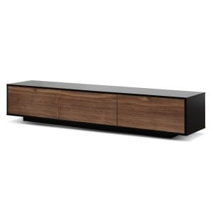 Pauline Unit Walnut 230cm Entertainment Unit Natural Walnut Wood