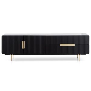 Emily 180cm Entertainment Unit Black