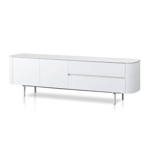 Florence White Entertainment Unit