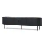 helle black entertainment unit