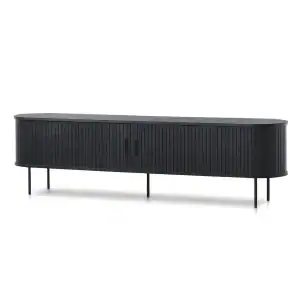 helle black entertainment unit