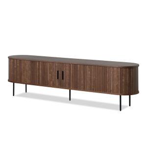 Nathan 200cm Entertainment Unit Walnut