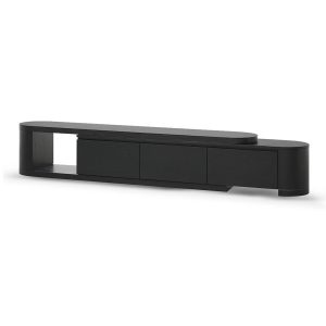 Oceane Entertainment Unit Black 340 cm