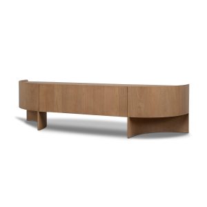 Violette 200cm Entertainment Unit Oak