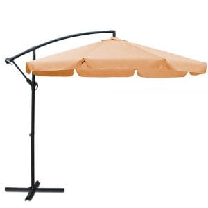 Beige Outdoor Umbrella Shade